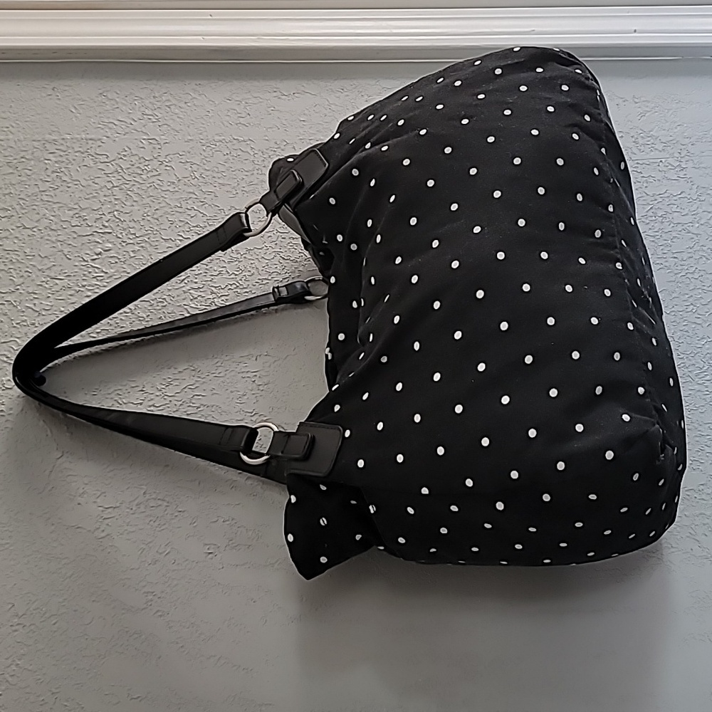 🍂Target Black and White Polka Dot Shoulder Bag - Picture 10 of 10
